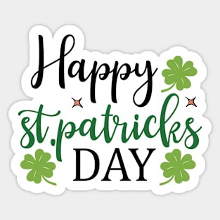 Happy St Patrick's Day Sticker